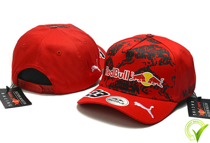 2022 Casquette de baseball Max Verstappen 33 Red Bull Racing Homme